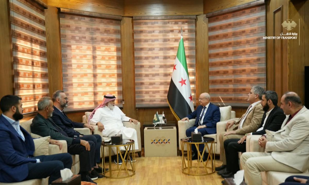 ترسية عقود محاور دمشق – حمص، حمص – حلب، ووصلة سراقب – إدلب على مجموعة الجابر القطرية